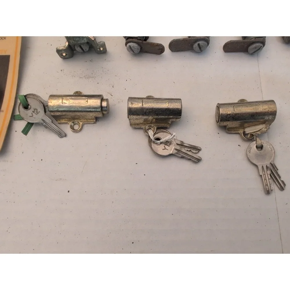 Log Of 33 Vtg Arcade Cabinet Desk Locks w Keys Hudson Fort Lock Rocket Chicago +